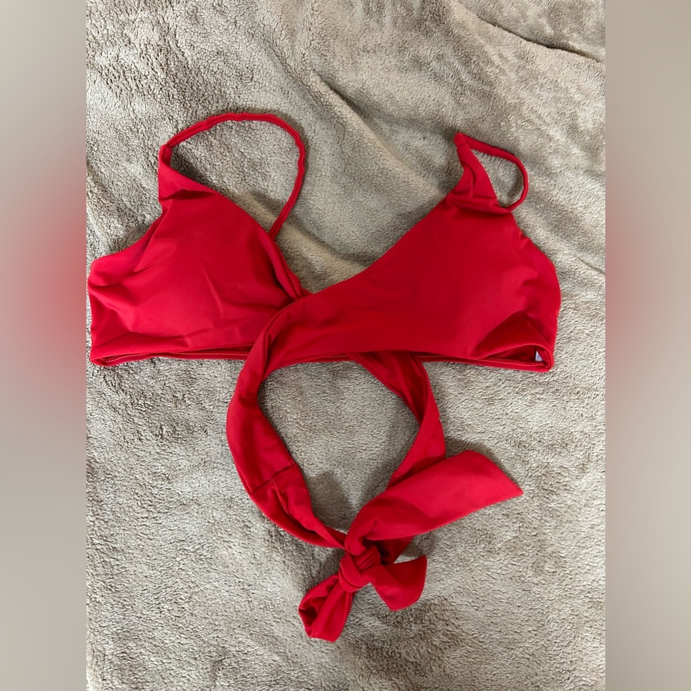Shekini- Red tie bikini